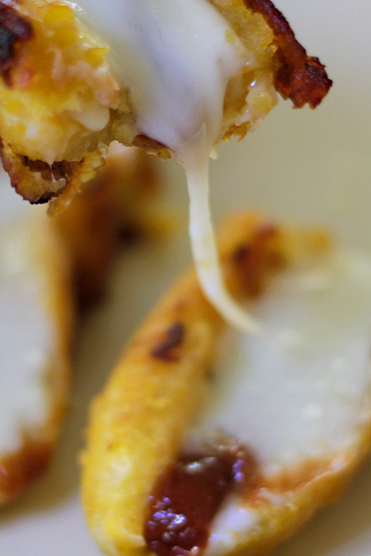 Plátanos con Queso y Bocadillo www.antojandoando.com