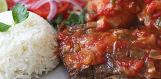 Sobrebarriga Sobrebarriga en Salsa Criolla