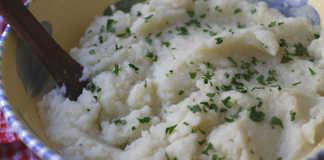 Puré de Papa y Coliflor pure de coliflor