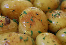 Papas en Mantequilla