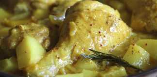 Pollo en Salsa de Mostaza Pollo en Salsa de Mostaza