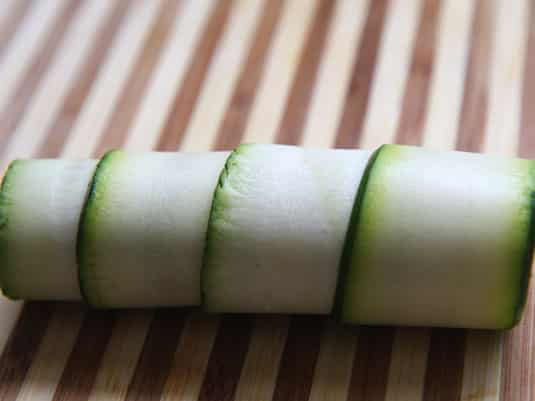 rollitos de zucchini