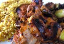 Pollo a la Parrilla con Adobo de Chipotle Pollo a la parrilla