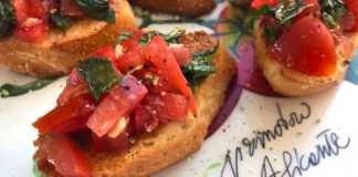 Bruschetta de Tomate Bruschetta de Tomate