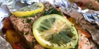 Salmón en Papillote Salmón en Papillot