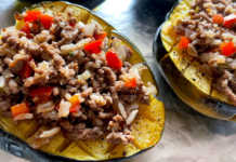 Calabaza de Bellota Rellena Calabaza de bellota rellena